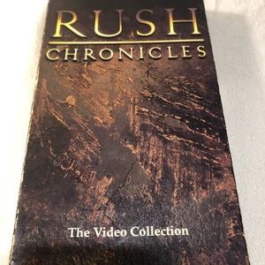 Rush - Chronicles (VHS, 1990) 63min Limelight,  Tom Sawyer, Closer To The Heart